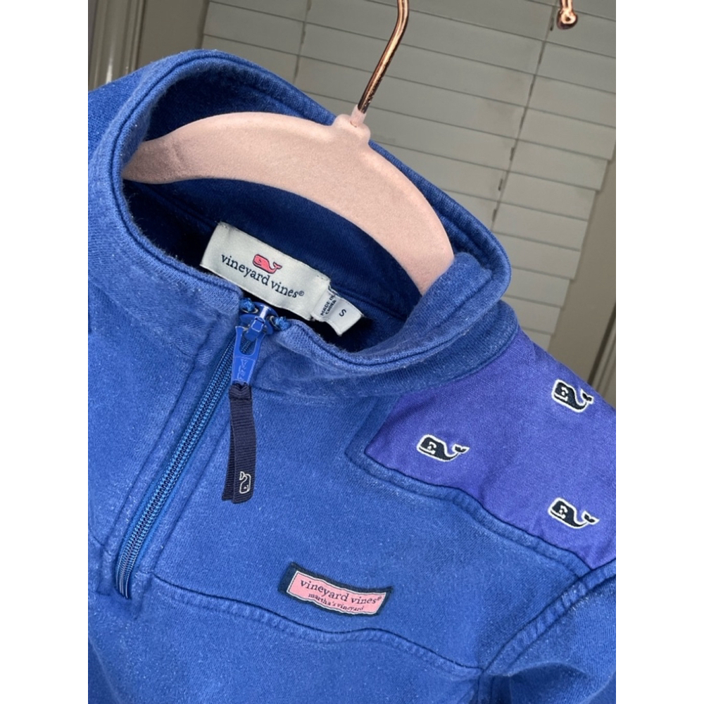 Vineyard Vines Women's Whale Embroidered Shep Shirt size S - Picture 5 of 6
